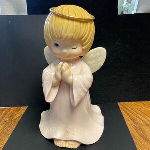 Charming Cream Angel Figurine